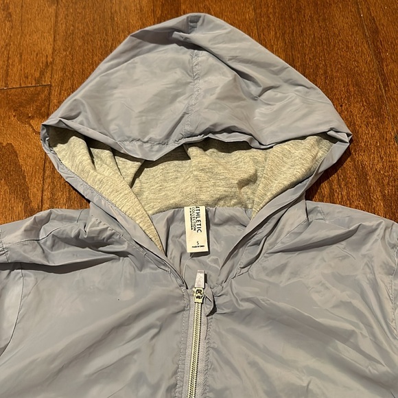 Athletic Collection by 26 International Icelandic Blue windbreaker jacket - Picture 5 of 7